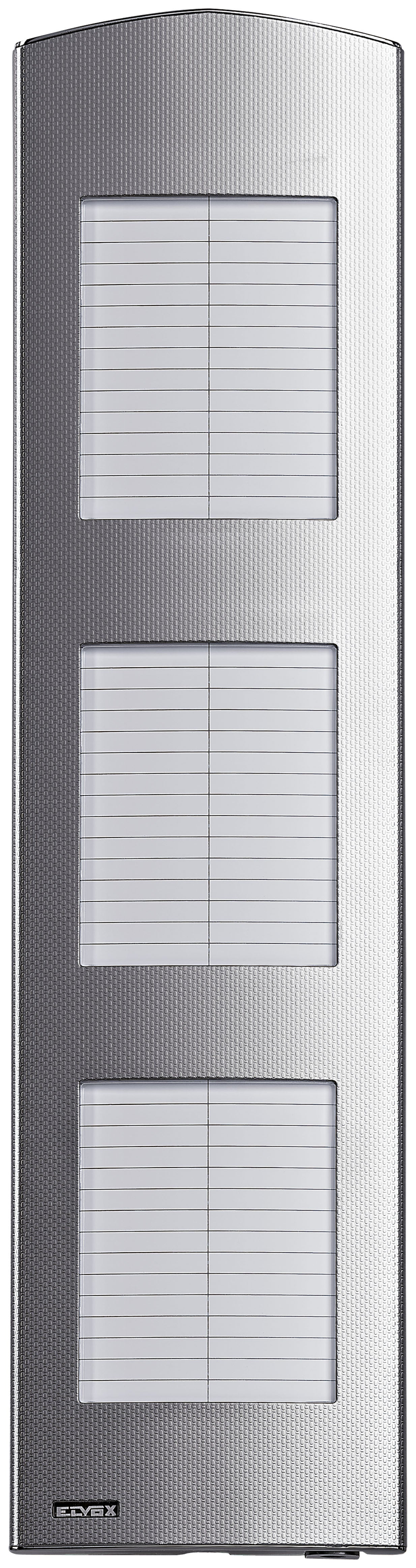 3-Module Additional Cover Plate With 3 Cards For 15+15+15 Names W/ Card Lighting