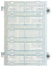 Pixel + Pixel Heavy 5 Row 10 Button Electronic Unit Module w/Cover 10x back-lit call buttons