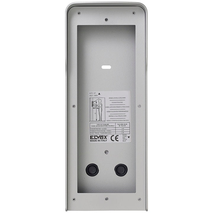Pixel Surface Mounting Box W/ Built-In Rainproof Cover For 2 Modules Grey