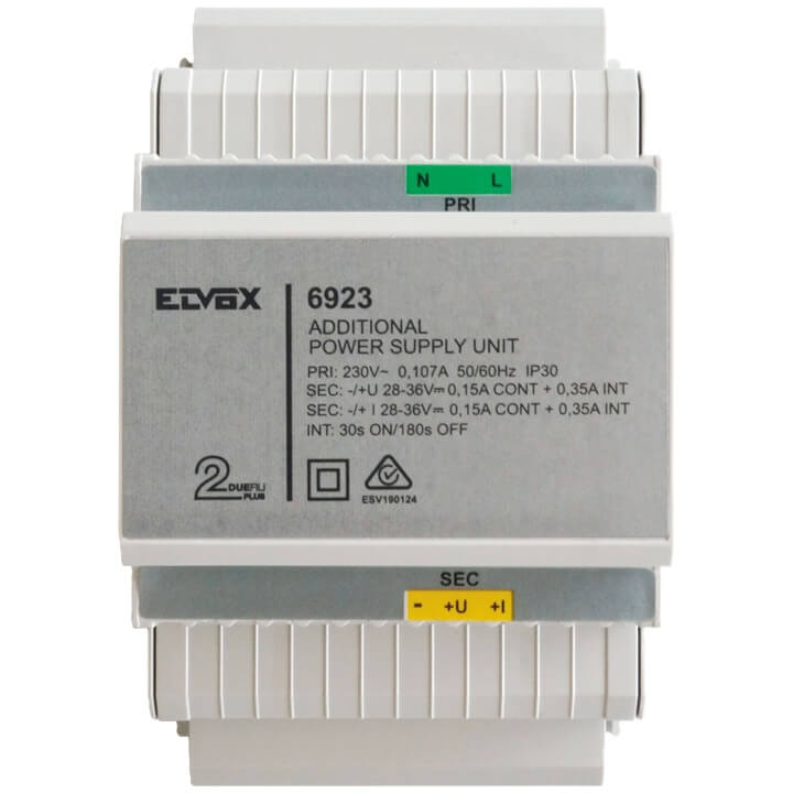 Auxillary Power Supply (Din Mount) For 2 Wire/Due Fili Systems