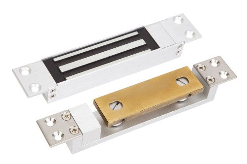 Magnetic Shear Lock Single, 250kg, Monitored LSS/LED, Mortise mounted, 12/24VDC