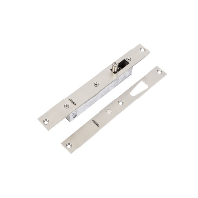 VE-Lock Pre-Load Drop Bolt, 30mm Face Plate inc. 27mm Strike Plate, Square Edge