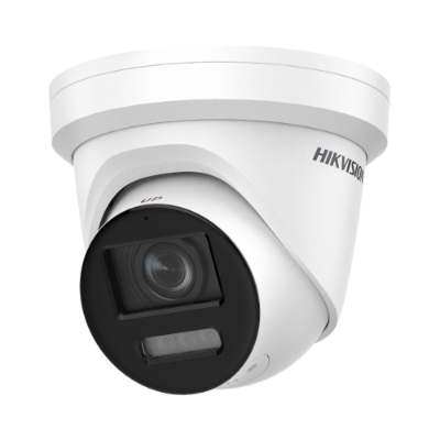 Hikvision DS-2CD2387LUSL2, 8MP Outdoor ColorVu Gen 2 3-in-1 Camera, AcuSense, Live-Guard