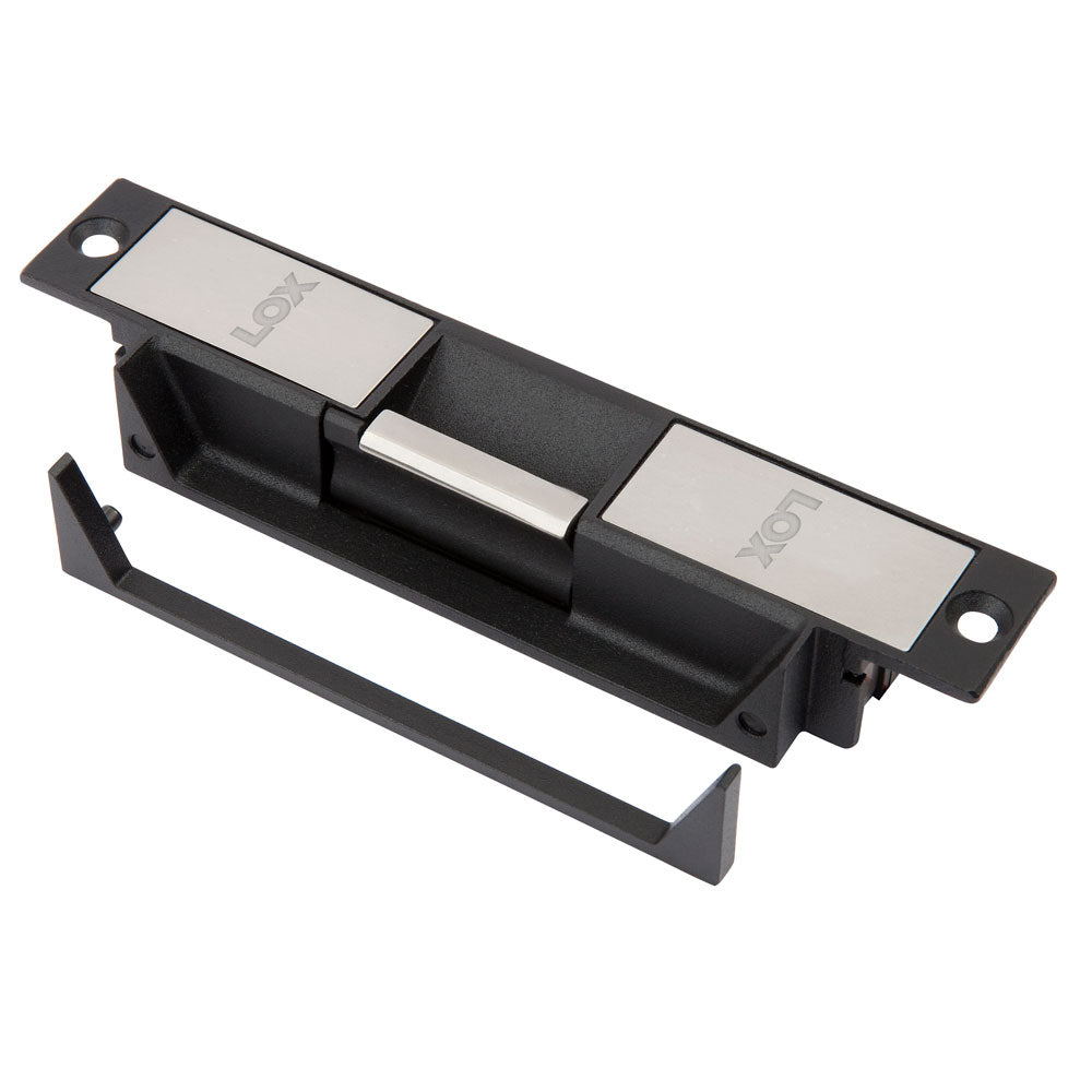 LOX ES20, High Security Electric Strike, Aus.FP, Non Monitored, PTL/PTO, 12/30VDC