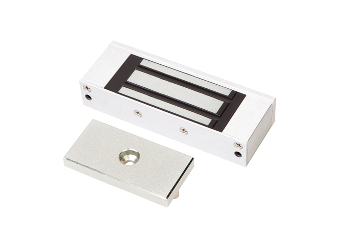 LOX Electro Mini Mag Lock LOXCCW15S, 75kg, Monitored, Surface Mount, 12/24V DC