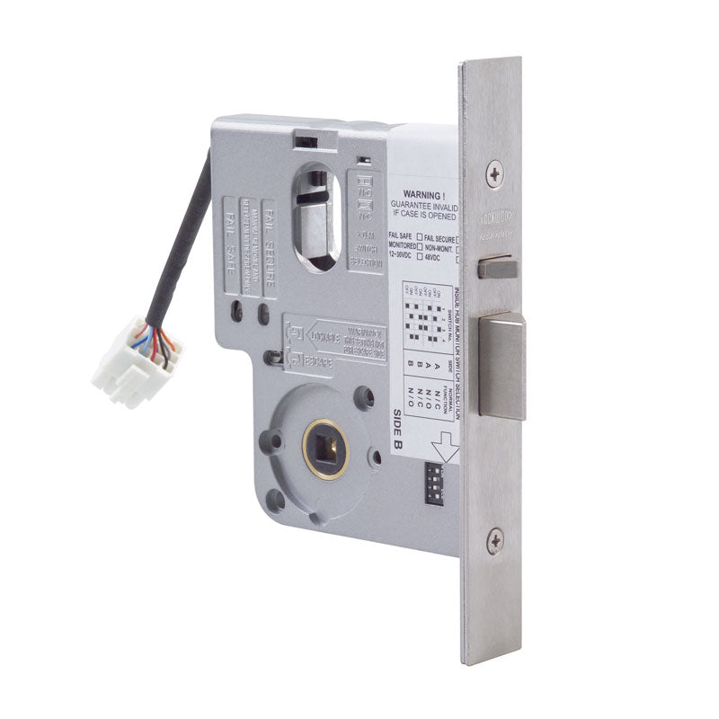 3572 Electric Mortice Lock, 60mm Backset, Monitored KOM, Left Handing, PTO, 12-24V DC