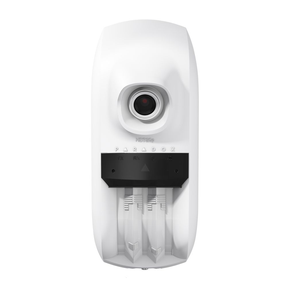 Paradox Outdoor IPX4 Quad PIR with Inbuilt HD WiFi / Ethernet Camera, Pet Immunity