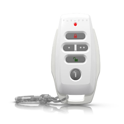 Paradox Wireless Remote PDX-REM25, Two Way, Slim Style, 433MHz Black or White Option