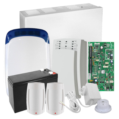 Paradox MG5050+ Kit, 2x DG75, Mini Siren/Strobe + K10V