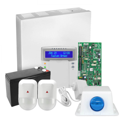 Paradox MG5050 Kit, 2x NV5, WP Siren/Strobe + K32LCD+