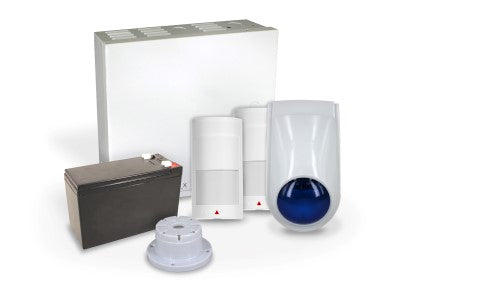 Paradox MG5050+ Kit, 2 x PMD2P, Mini Siren/Strobe, (No Keypad)