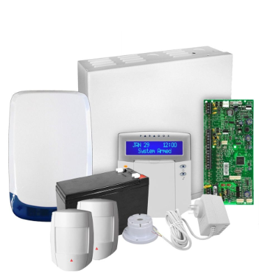 Paradox SP65 Kit, 2 x DG65, Mini Siren/Strobe + K32LCD+