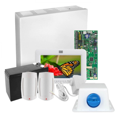 Paradox SP6000 Kit, 2x DG75, WP Siren/Strobe + TM50W