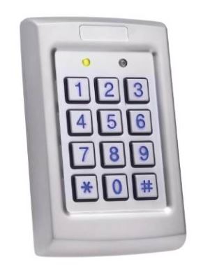 Rosslare Metal Keypad (500 User) B/lit W/resist STD