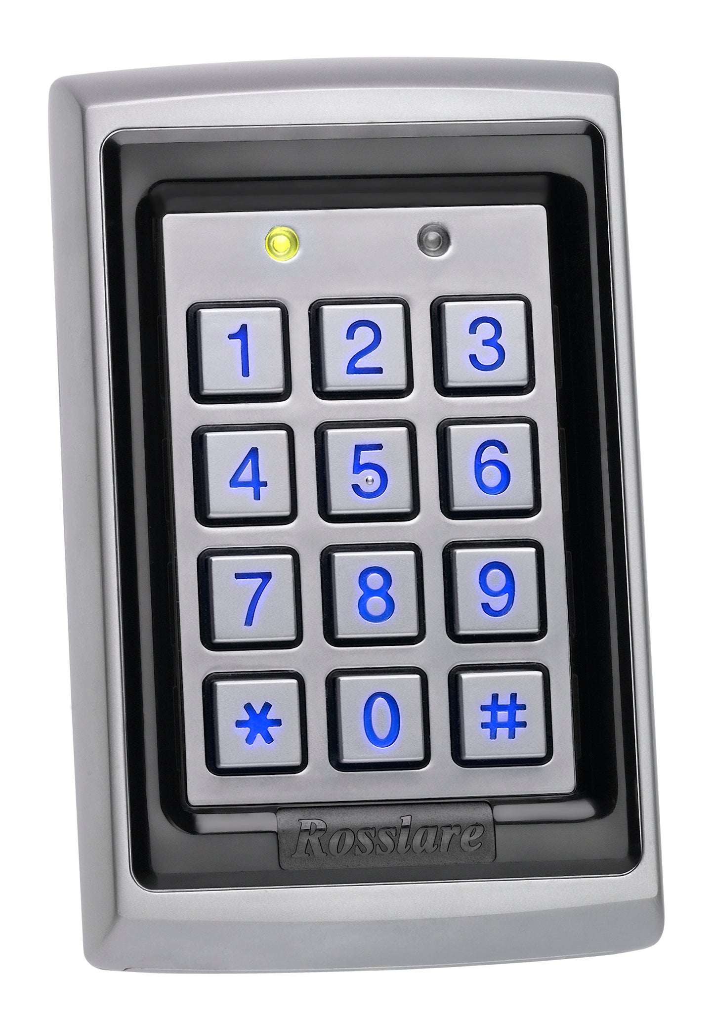 Rosslare Prox & Keypad, Slim Profile, Pigtail Wiring, IP65, Backlit Keypad