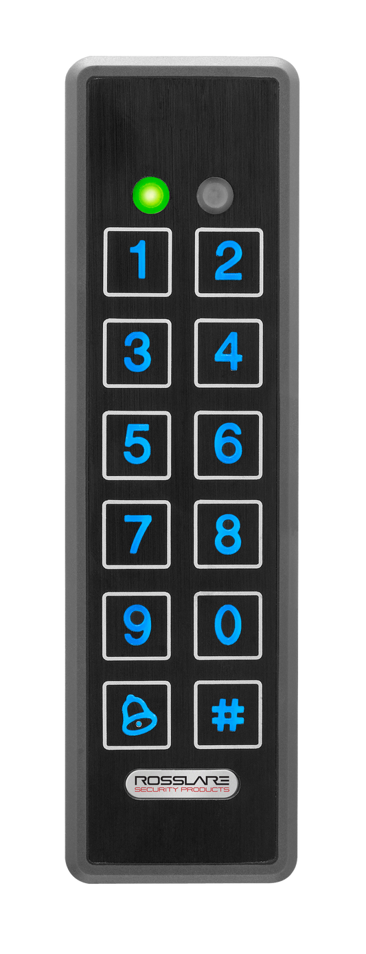 Rosslare Backlit Goprox & Pin Reader, Hid/em Format