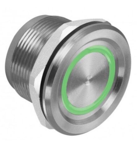 Rosslare Piezo Switch Ring Natural W/ Green/Red Backlight