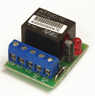 SPDT AC/DC Relay 12VDC or 16 VAC Input