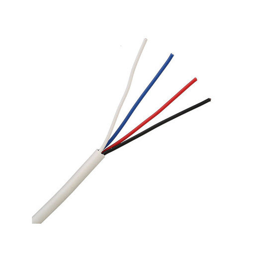 SEC14204-300W Security Cable 4 Core 14/0.20, 0.44MM, White colour 300M