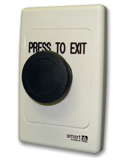 Smart 2000 Series Black Mushroom Button