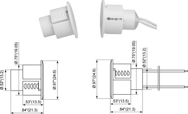 Steel Door Recessed Type 19mm