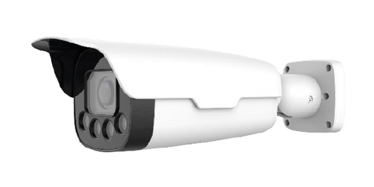 UNV HC121@TCR-08S-Z28, Pro Series Ip Camera White Anpr/Lpr Distance 3-10m 2mp/1080p Bullet 2.8-12mm Starlight White Led POE+