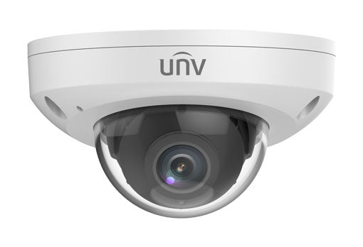 UNV IPC314SR-DVPF28, UNIVIEW PRIME-II SERIES IP CAMERA WHITE 4MP UFO/MINI DOME 2.8MM IR POE