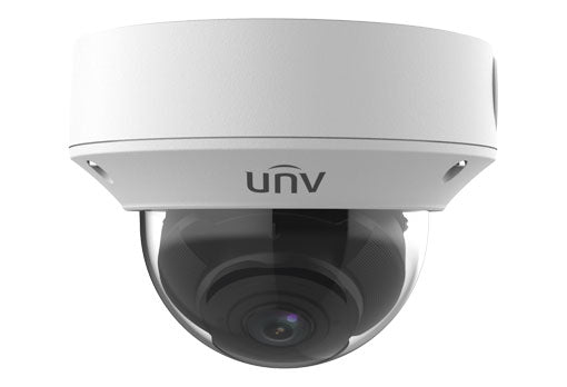 UNV IPC3234SA-DZK, UNIVIEW PRO SERIES IP CAMERA WHITE AI 4MP DOME 2.8-12MM IR POE