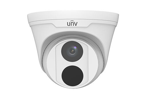 UNV IPC3614LR3-PF28-D, Easy Series IP Camera White 4MP Turret 2.8mm IR POE