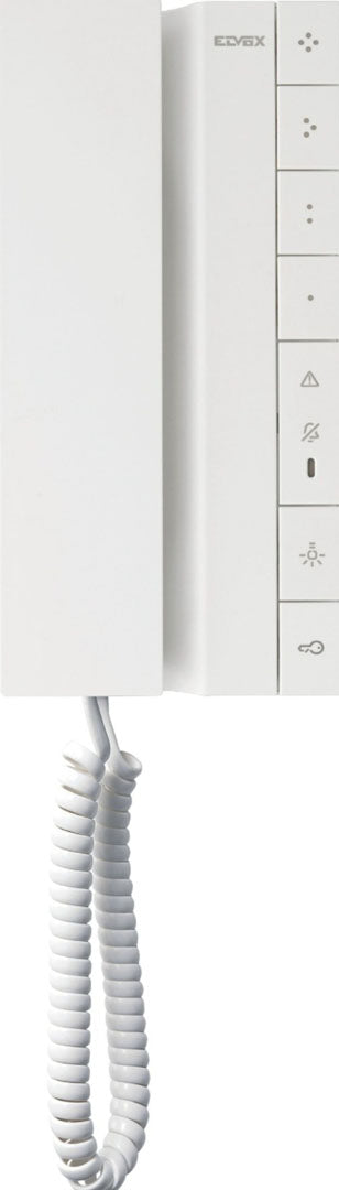 Elvox Voxie Due Fili+ 2-Wire Intercom Audio Handset With 6 Button Plastic