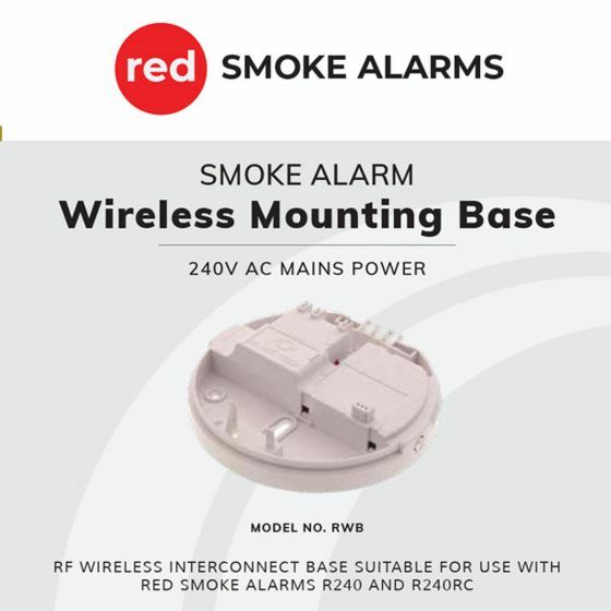 Wireless Smoke Alarm Interlink Base for R240 and R240RC Series