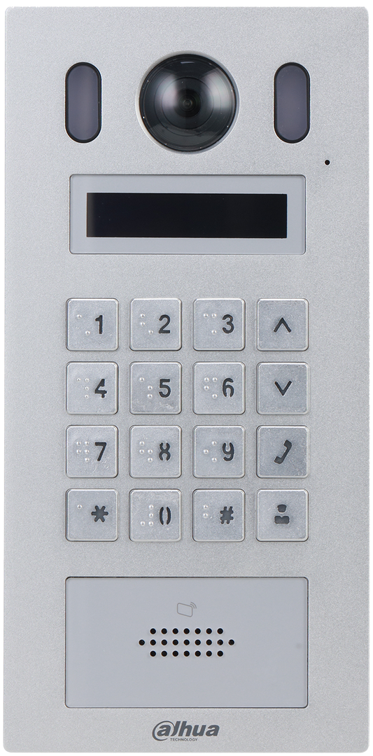 Dahua Small Size Apartment Outdoor Station, VTO6221E-P - CCTVMasters.com.au