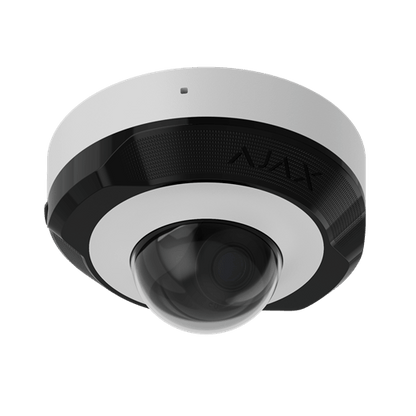 Ajax 8MP Wired IP Mini Dome Camera - White