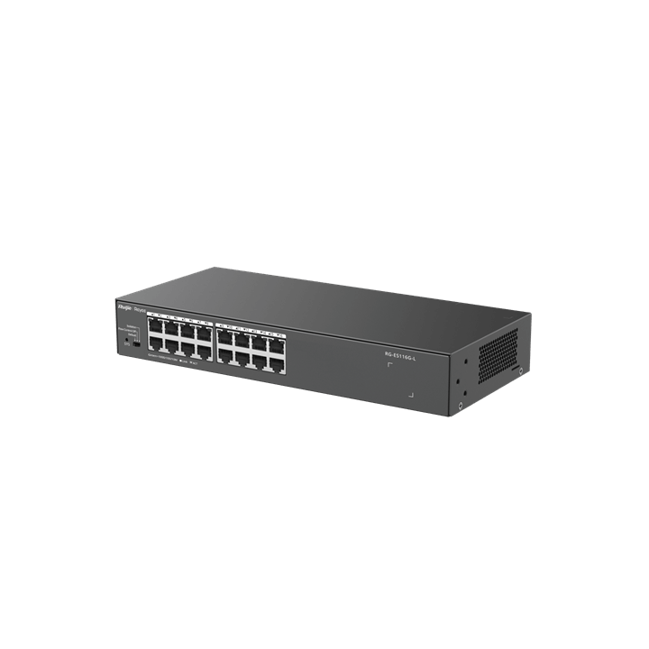Ruijie Reyee 16-Port 10/100/1000 Mbps Unmanaged Non-PoE Switch
