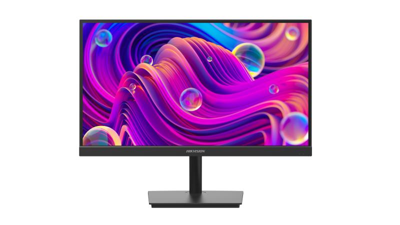 Hikvision 21.5 inch FHD 100Hz VA Monitor with Speaker displaying vibrant colors and design.