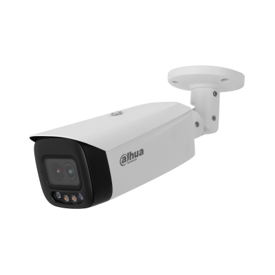 Dahua IPC-HFW5449T1-ASE-D2, 4MP Dual Lens Fixed-focal Bullet WizMind Full-color Network Camera