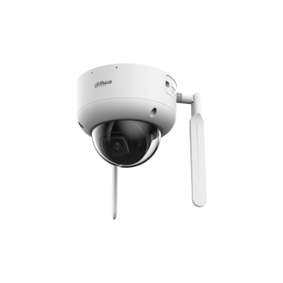 Dahua IPC-HDBW3441DR1-AST-4G-EAU, 4MP IR fixed focal Dome WizSense 4G Network Camera