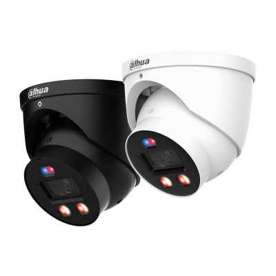 Dahua 6MP TiOC PRO Camera, Smart Dual Illumination New TiOC Eyeball, Smart Dual Light 2.8mm - White/Black Option