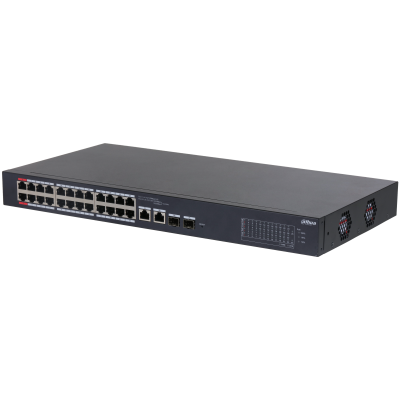 Dahua DH-CS4226-24ET-240, 26-Port Cloud Managed Desktop Switch with 24-Port PoE