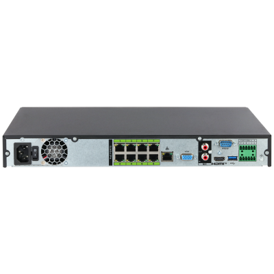 Dahua 8Ch Pro AI NVR, DHI-NVR5208-8P-AI/ANZ-PRO, 2HDDs, WizSeek Network Video Recorder