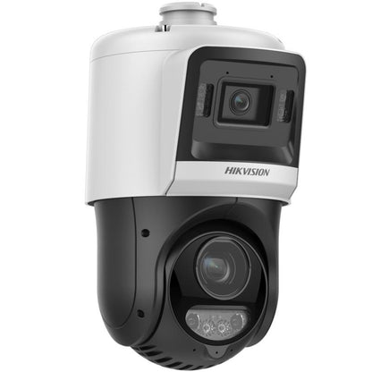 Hikvision TandemVu 4+4MP 25X ColorVu & IR Acusense Network Speed Dome - Side View