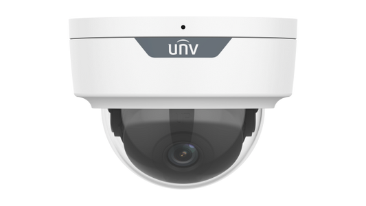UNV IPC326SS-ADF28K-I1, 6MP HD Intelligent LightHunter IR Fixed Dome Network Camera - White