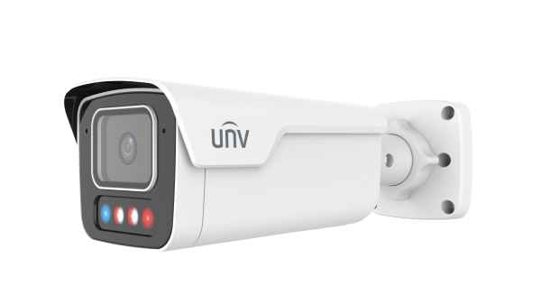 UNV IPC2B16SE-ADF28KMC-WP-I1, 6MP OwlView Plus Tri-Guard Fixed Dual-light Bullet Network Camera