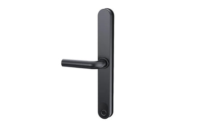 Auslock S2 Double-Sided Smart Lock with Fingerprint and App Control - Slim Security Black Back View