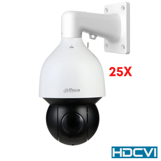Dahua 2MP 25x Starlight IR PTZ HDCVI Camera, Motorized 4.8~120mm Lens