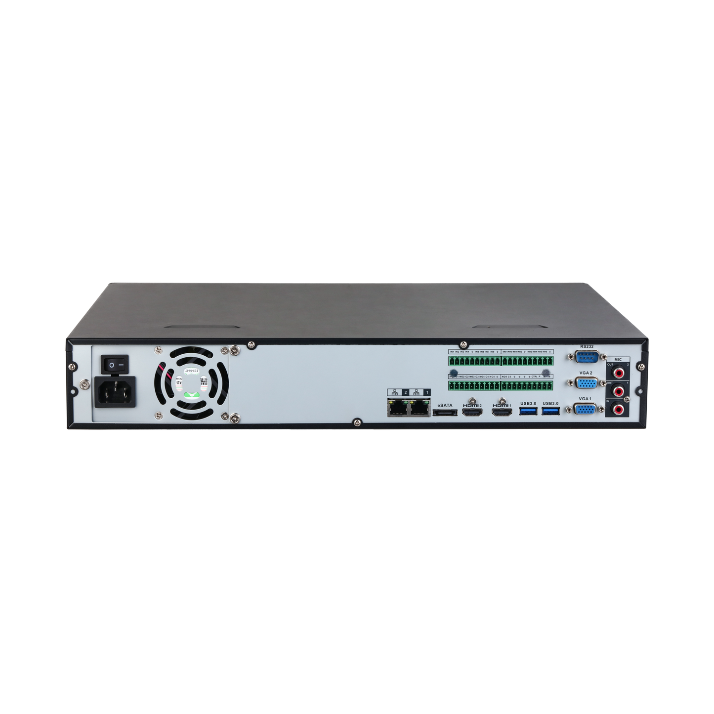 Dahua 64 Channel AI NVR, 2U 8HDDs 4K Wizsense Network Video Recorder