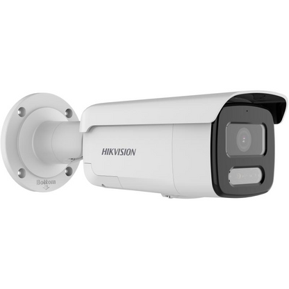 Hikvision Camera, DS-2CD2T67G2H-LISU/SL, 6MP Hybrid ColorVu  Bullet Two Way Talk Store/Light Camera