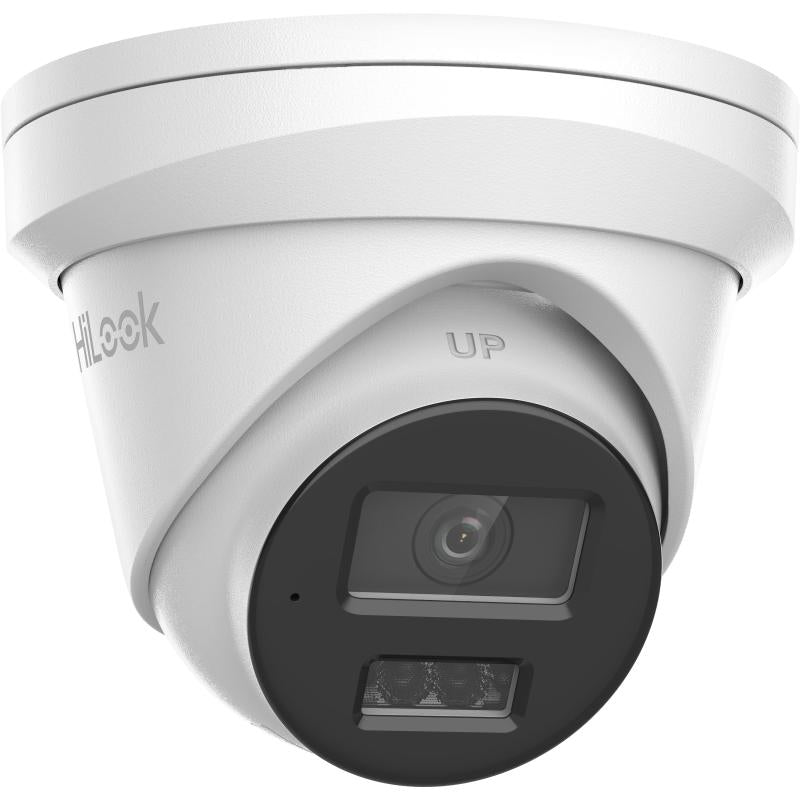 HiLook Pro 8MP Camera Kit with Smart Hybrid Light, durable design for high-quality surveillance imaging.