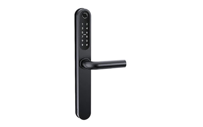 Auslock S2 Double-Sided Smart Lock with Fingerprint and App Control - Slim Security Black