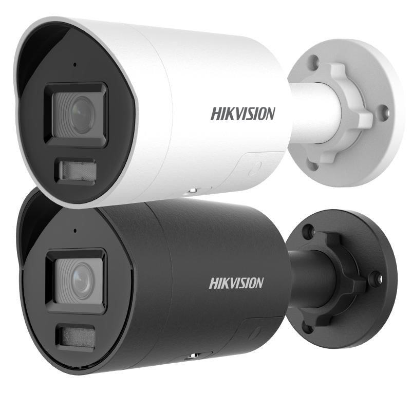 Hikvision Hybrid ColorVu 2CD2067G2H-LIU-SL 6MP Strobe Audio Mini Bullet, 2.8mm, IR 40m, Mic